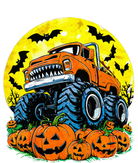 Monster Truck Halloween Jack O Lantern Moon Pumpkin T-Shirt