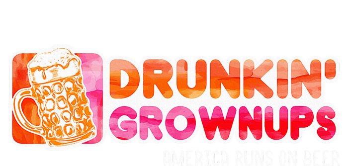 Drunken Grownups American Dad Run On Beer Pom Pom 12in Knit Beanie