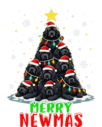 Merry Newmas Newfoundland Christmas Tree Dog Lovers Holiday T-Shirt