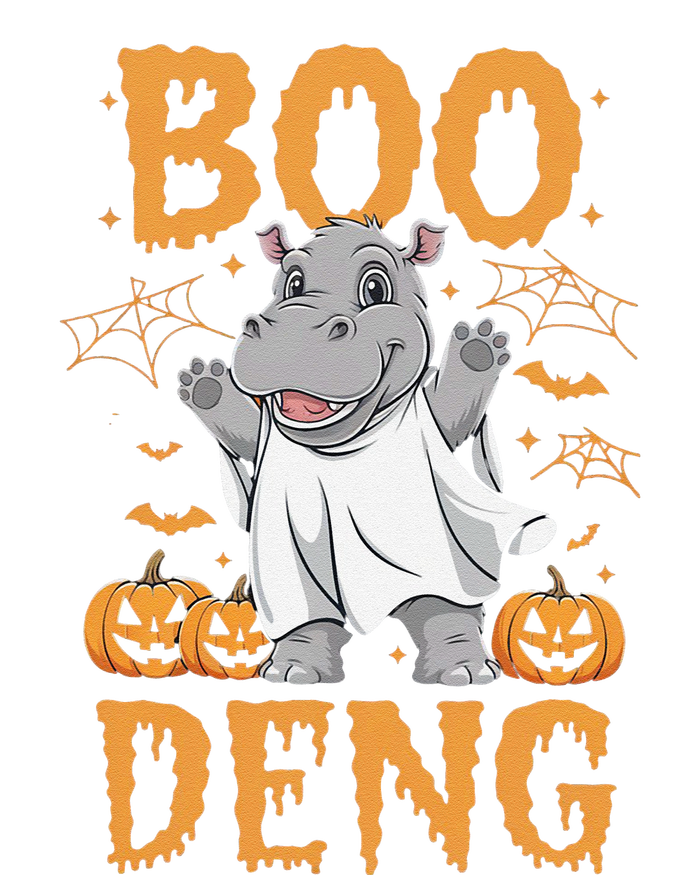 Moo Deng Halloween Cute Baby Pygmy Hippo Baby Long Sleeve Bodysuit