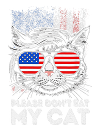 Please DonT Eat My Cat Funny Strange News Us Flag Sarcastic T-Shirt