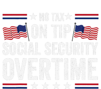 No Tax On Tips Social Security Overtime Trump 2024 T-Shirt