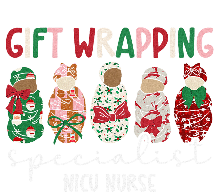 Wrapping Specialist Nicu Nurse Christmas Nicu Nursing Xmas T-Shirt