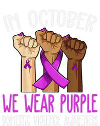 I Wear Purple Domestic Violence Awareness Gift T-Shirt