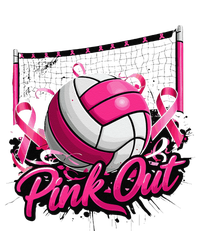 Volleyball P.Ink Out Breast Cancer Awareness Gift Long Sleeve Shirt