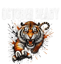 Funny October Ready For Ready Tiger Letter D Tiger October The Baniff Cuffed Pom Beanie