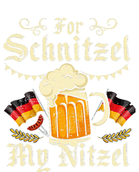 For Schnitzel My Nitzel Funny Oktoberfest Women's Racerback Cropped Tank