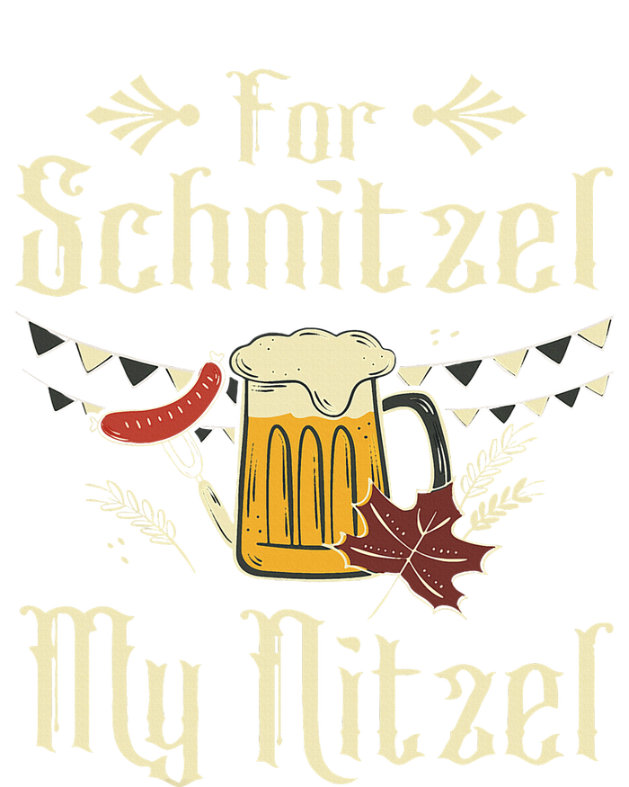 For Schnitzel My Nitzel Funny Oktoberfest Gift Insulated Varsity Jacket