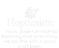 Hoptimistic Hops Craft Beer Lover Gift Homebrew Brewery T-Shirt