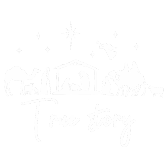 True Story Nativity Christmas Baby Jesus Manger T-Shirt