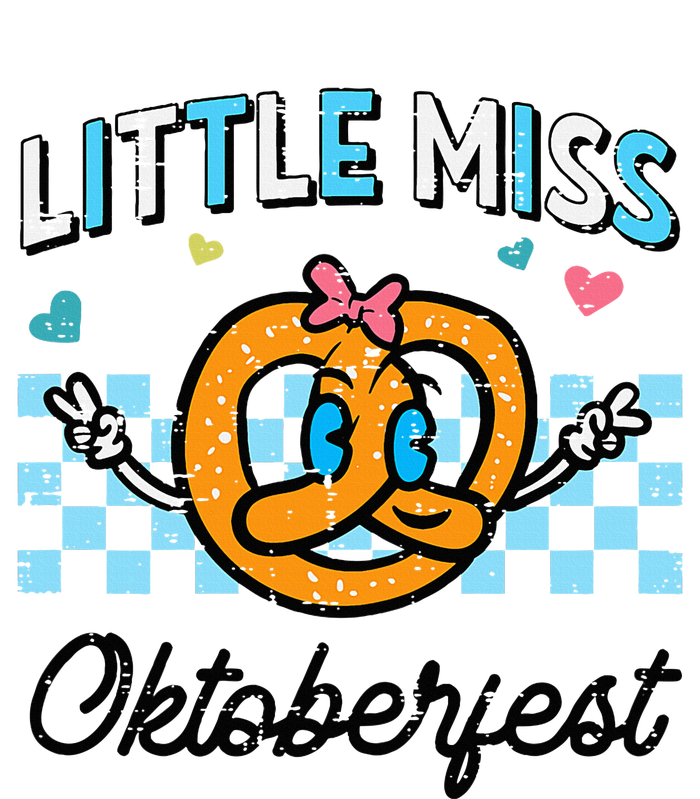 Little Miss Oktoberfest Pretzel German T-Shirt