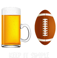 Keep It Simple Beer College Football Funny Common T-Shirt