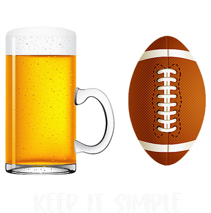 Keep It Simple Beer College Football Funny Common T-Shirt