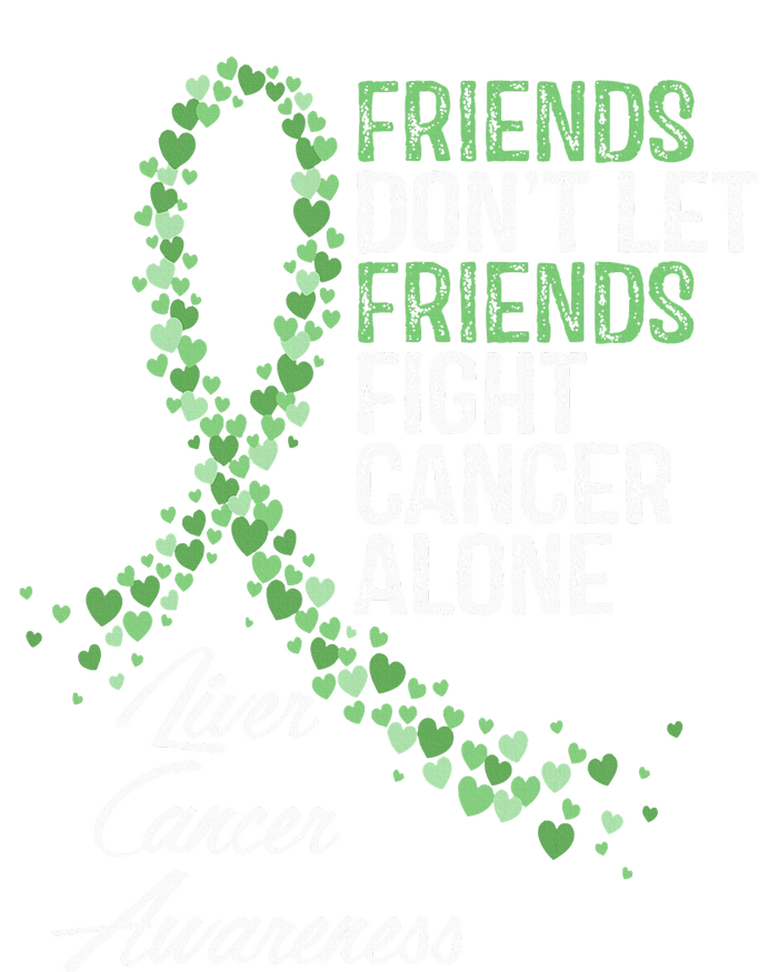 Liver Cancer Awareness Friends Fighter Warrior Support T-Shirt