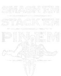 Smash Em Stack Em Pin Em Tie Dye Hoodie