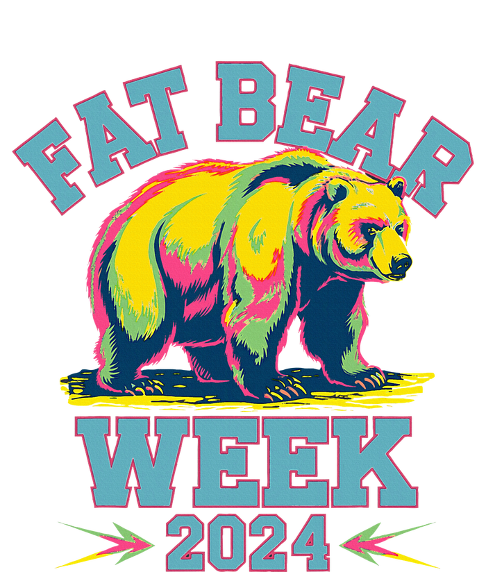 Fat Bear Week 2024 Grazer Animal Lover Alaska Katmai Nature Bella+Canvas Jersey Crop Tee