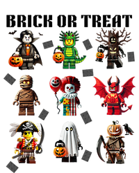 Building Bricks Halloween Brick Or Treat Costume Monsters Large Microfiber Waffle Golf Towel