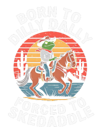 Frog Born To Dilly Dally Forced To Skedaddle Cow T-Shirt