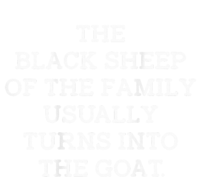 The Black S.H.E.E.P Of The Family Usually Turns Into Goat Baby Long Sleeve Bodysuit