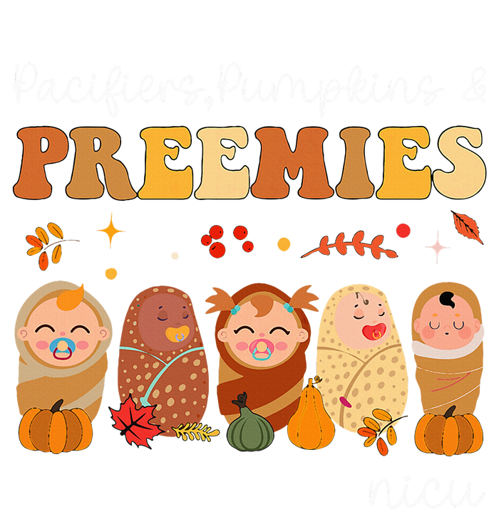 Pacifiers Pumpkins & Preemies Neonatal Nicu Nurse Halloween Baby Bodysuit