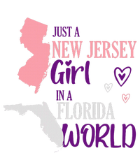 Proud Girl Design Just A New Jersey Girl In A Florida World Toddler Sweatshirt