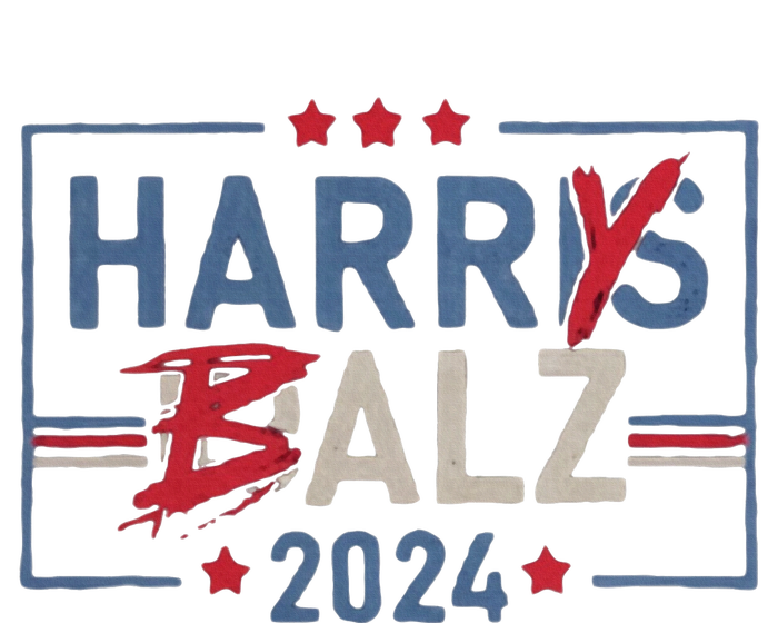 Funny Harris Walz 24 Harry Balz 2024 Full Zip Hoodie