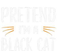 Pretend IM A Black Cat Costume Party Zip Tote Bag