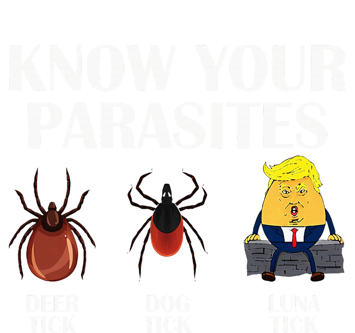 Know Your Parasites Anti Trump Democrat Vote Kamala T-Shirt