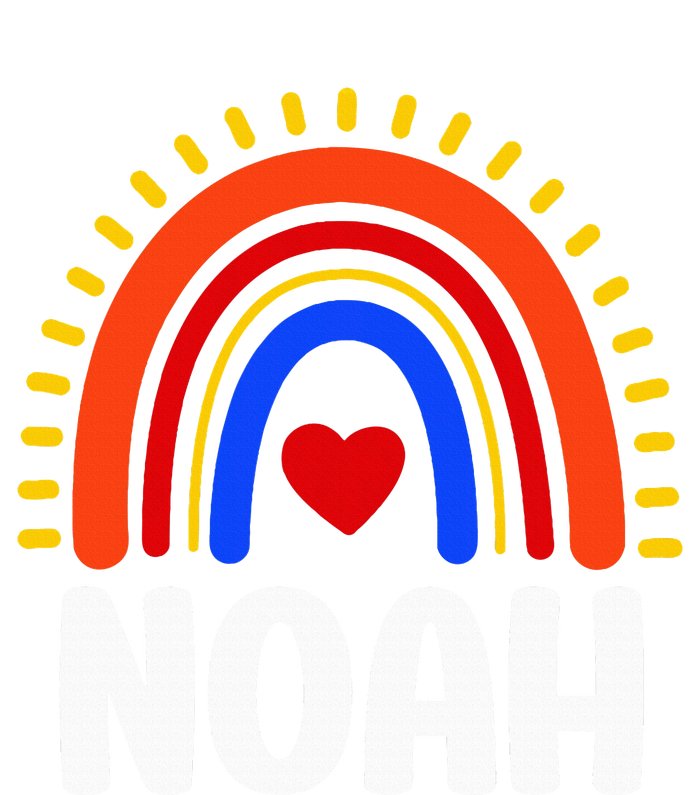 I Love Noah Cute Noah Rainbow T-Shirt