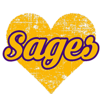 Monticello Sages Over Heart Tall Hoodie