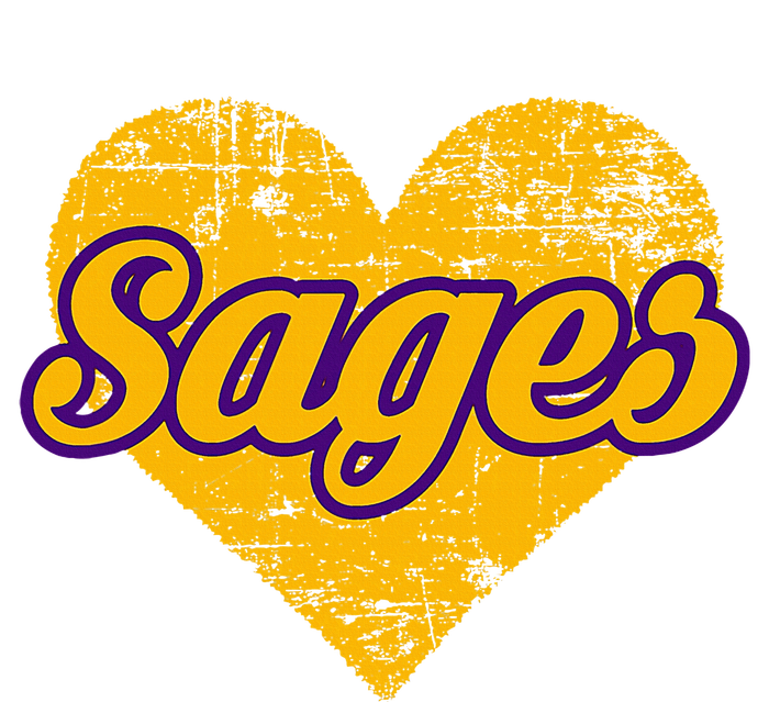 Monticello Sages Over Heart Tall Hoodie