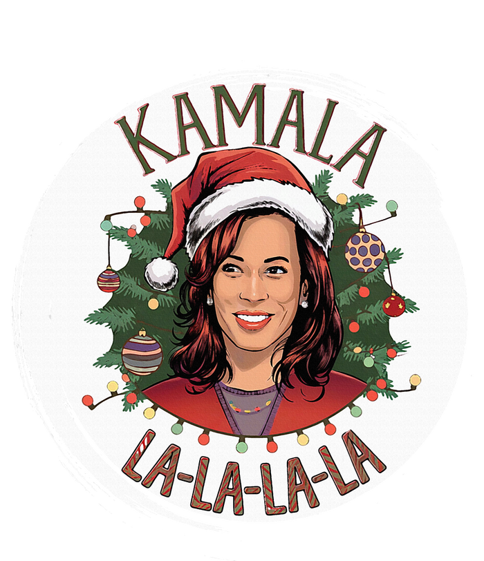 Kamala Lalalala Funny Christmas Holiday Harris Walz Song T-Shirt