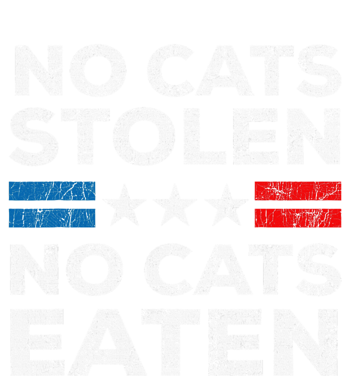 No Cats Stolen No Cats Eatin Trump 2024 Donald Trump Women's Crop Top Tee