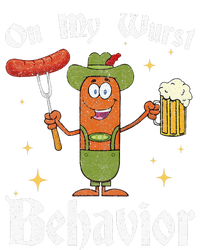 Oktoberfest On My Wurst Behavior Toddler Long Sleeve Shirt