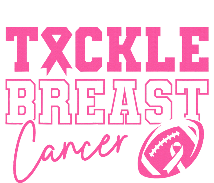 Tackle Cancer Football P.I.N.K. Ribbon Breast Cancer Awareness Kids Sweatshirt