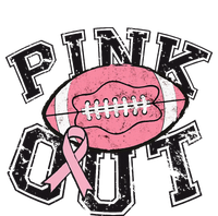 P.I.N.K. Out Football Team Breast Cancer Awareness Month Valucap Bio-Washed Visor