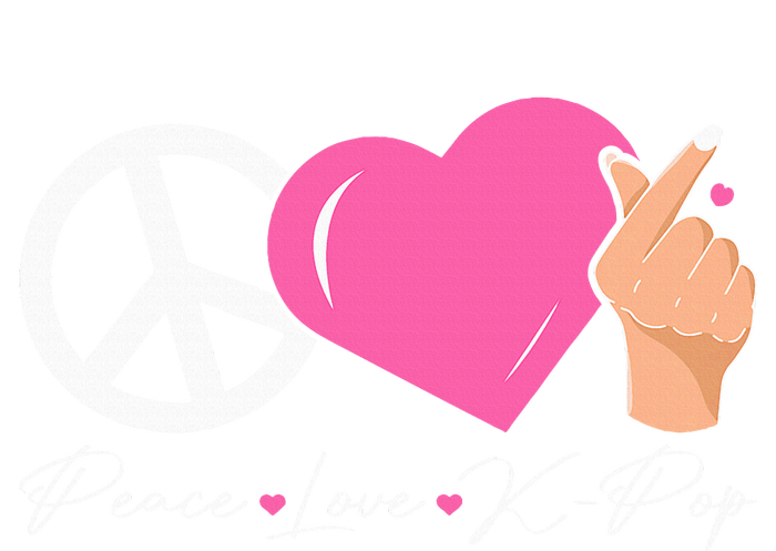 Peace Love Kpop Cute Kpop Music Anime Lover Women's T-Shirt