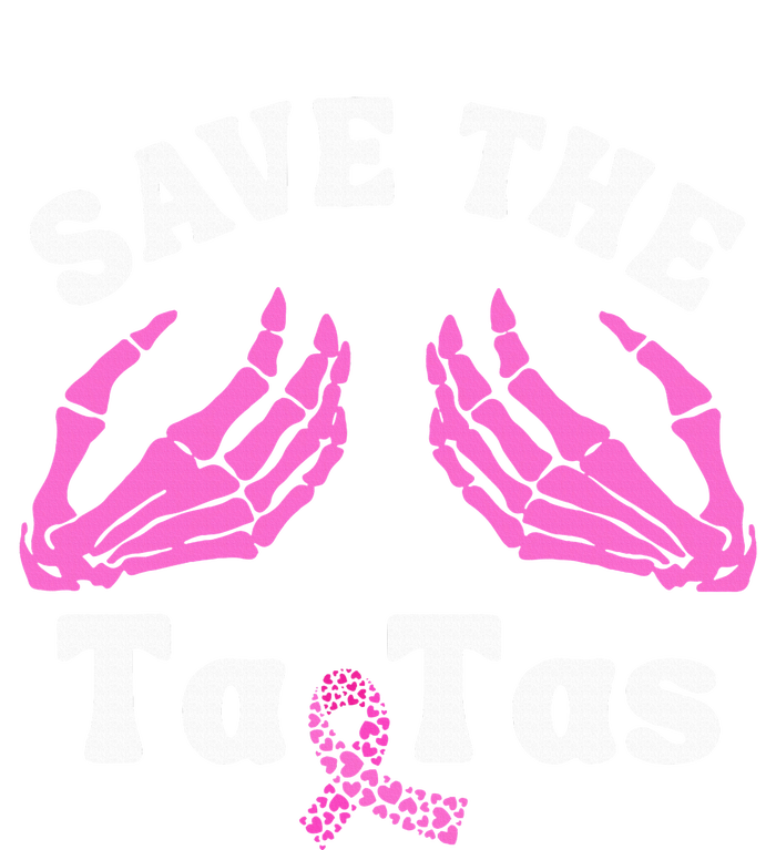 Skeleton Save The Tatas Unique Breast Cancer Awareness Tall T-Shirt