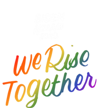 Biden Harris 2020 Joe Kamala Lgbt We Rise Together Equality Meaningful Gift Striped Beanie with Solid Band