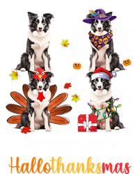 Border Collie Halloween Merry Christmas Happy Hallothanksmas Gift T-Shirt