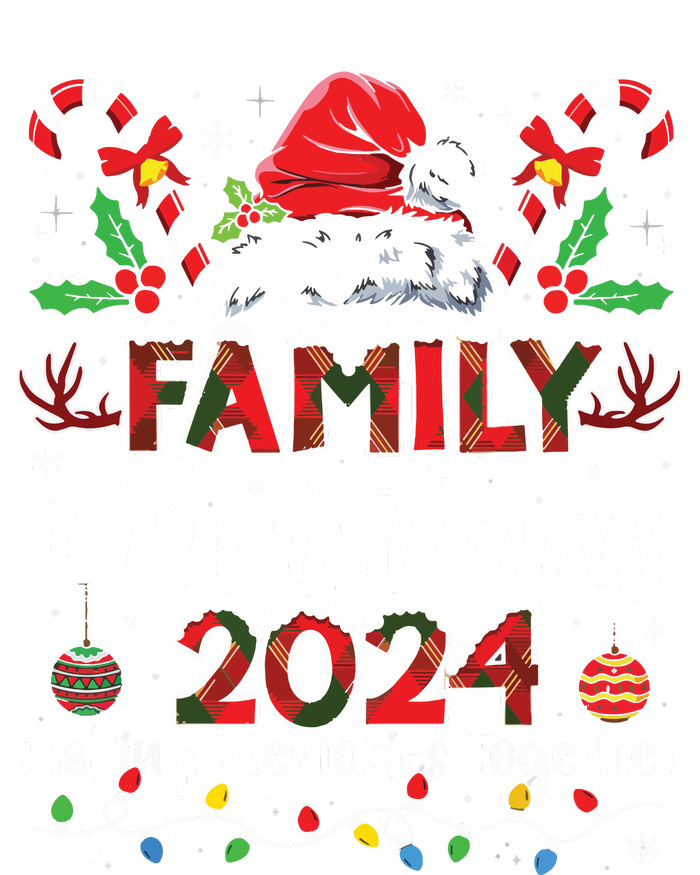 Family Christmas 2024 Matching Squad Santa Elf Funny Xmas T-Shirt