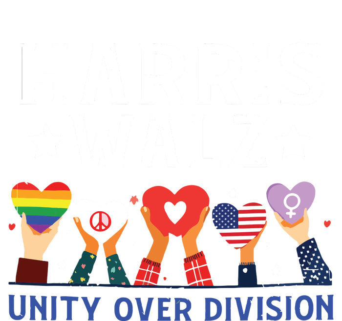 Harris Walz 2024 Unity Over Division Harris Walz 2024 T-Shirt