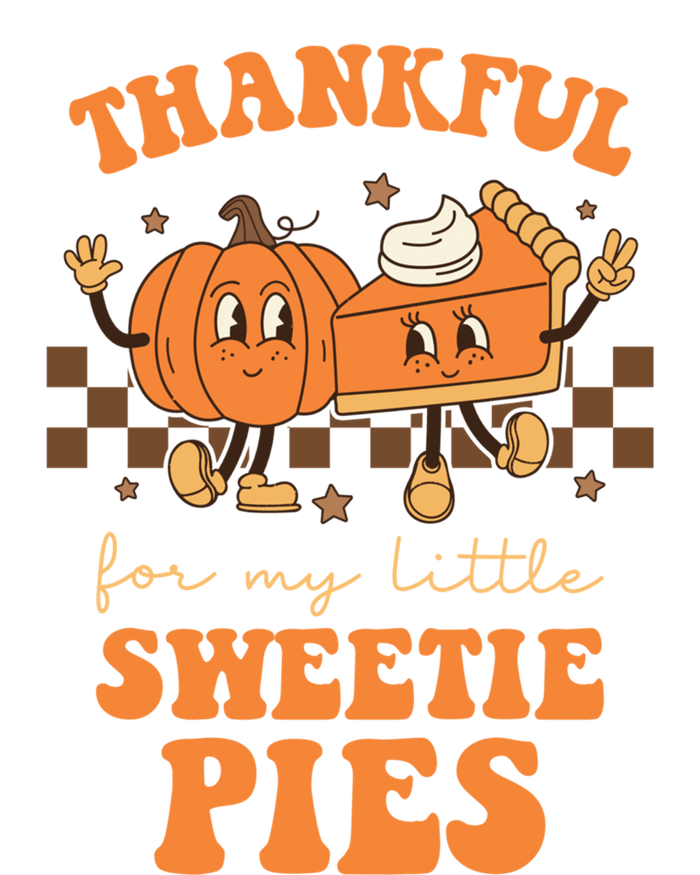 Cute Thanksgiving Teacher Thankful For My Sweetie Pies Mom Gift Tall T-Shirt