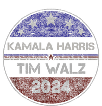 Patriotic Kamala Harris Tim Walz 2024 For President Valucap Bio-Washed Visor