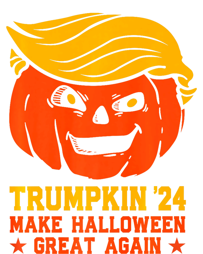 Trumpkin 24 Make Halloween Great Again Funny Trump 2024 Design Pajama Set