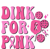 Dink For P.I.N.K Breast Cancer Awareness Pickleball Ribbon Coaster