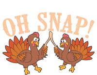 Cool Oh Snap! Funny Turkey With Wishbone Thanksgiving Gift Cool Gift T-Shirt