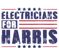 Electricians For Harris President Election 2024 Kamala Cute Gift T-Shirt