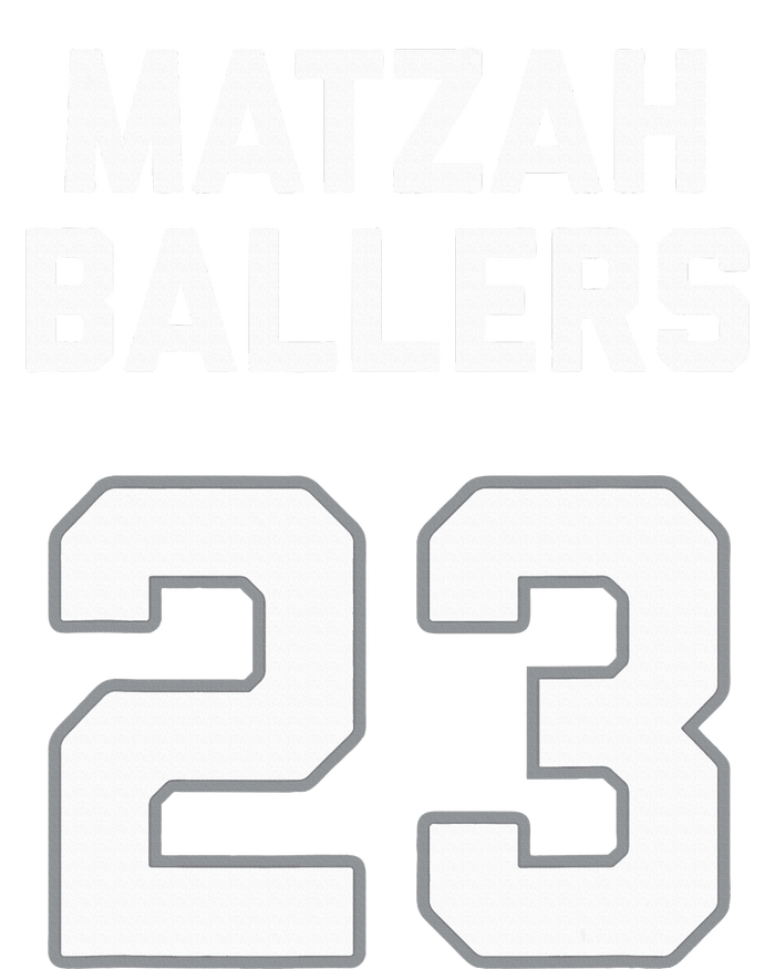 Matzah Baller 23 Funny Jewish Matzo Ball Pun Basketball Team T-Shirt