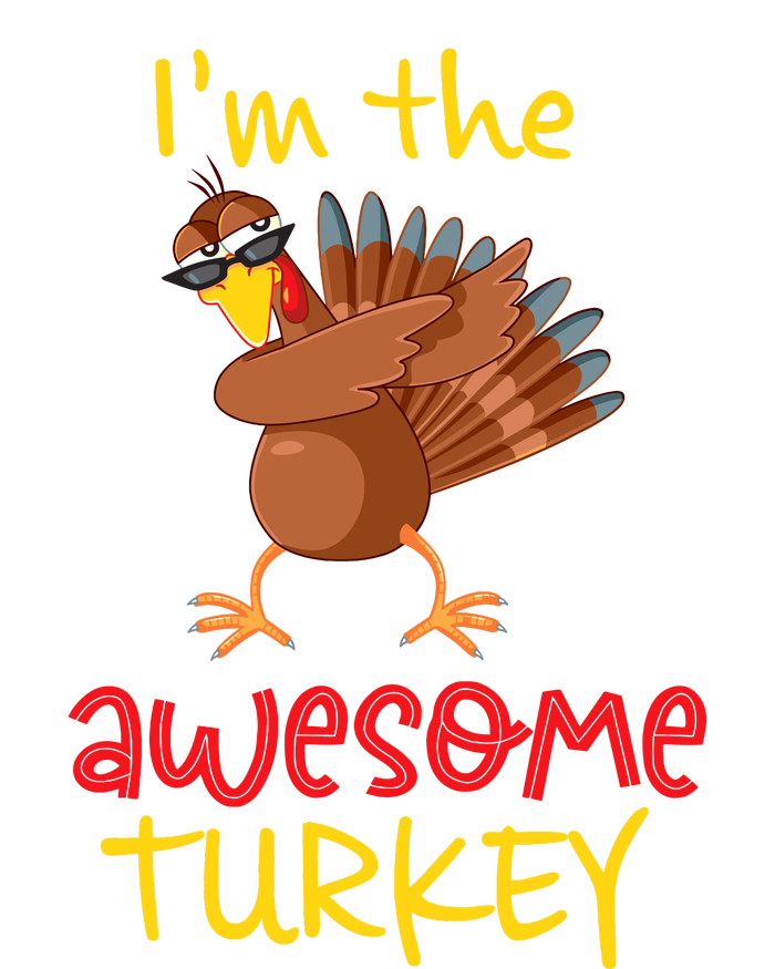 Awesome Turkey Matching Family Group Thanksgiving Party Kids Hoodie